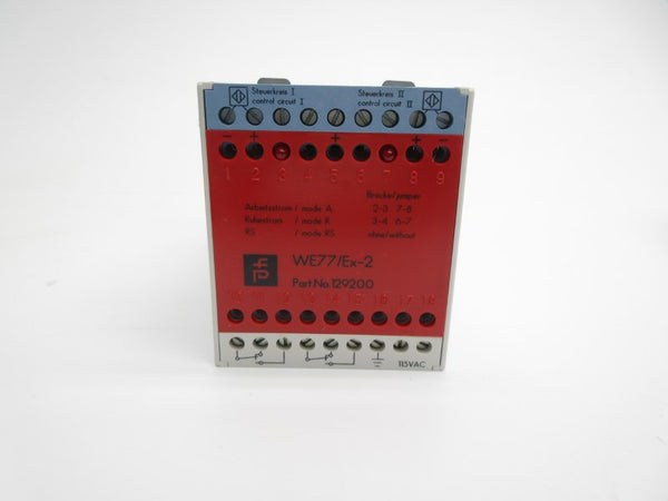 PEPPERL+FUCHS WE77/EX-2-115V 129200 115VAC NSMP