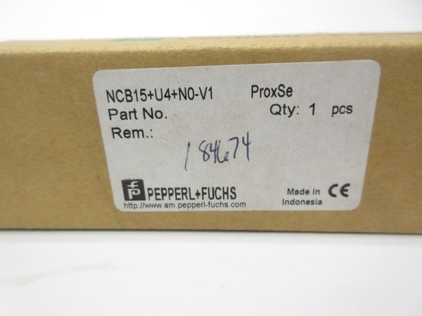 PEPPERL+FUCHS NCB15+U4+N0-V1 184674 NSMP