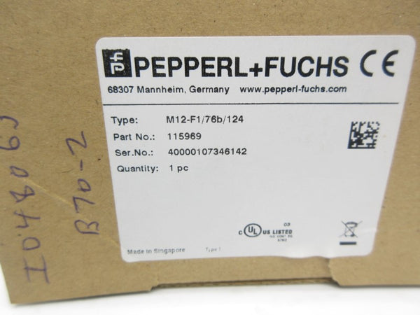 PEPPERL+FUCHS MV12-F1/76B/124 115969 10-30VDC NSMP