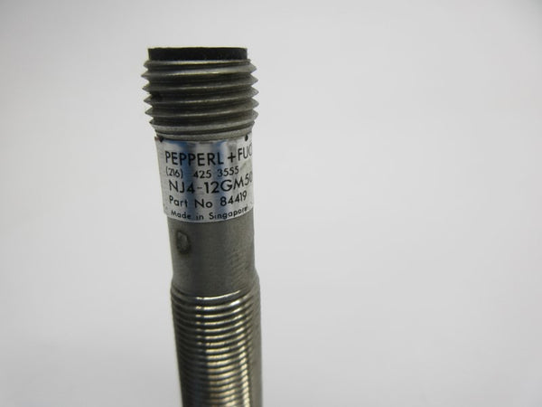 PEPPERL+FUCHS NJ4-12GM50-WS-V12 84419 20-250VAC NSNP