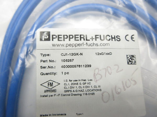 PEPPERL+FUCHS CJ1-12GK-N 106257 NSMP