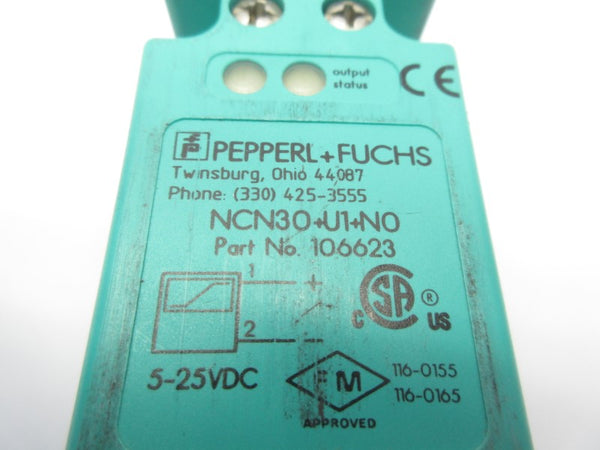 PEPPERL+FUCHS NCN30+U1+NO 106623 5-25VDC UNMP