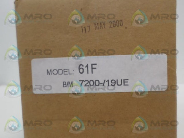 MOORE 61F 7200-/19UE BOOSTER RELAY NSFS
