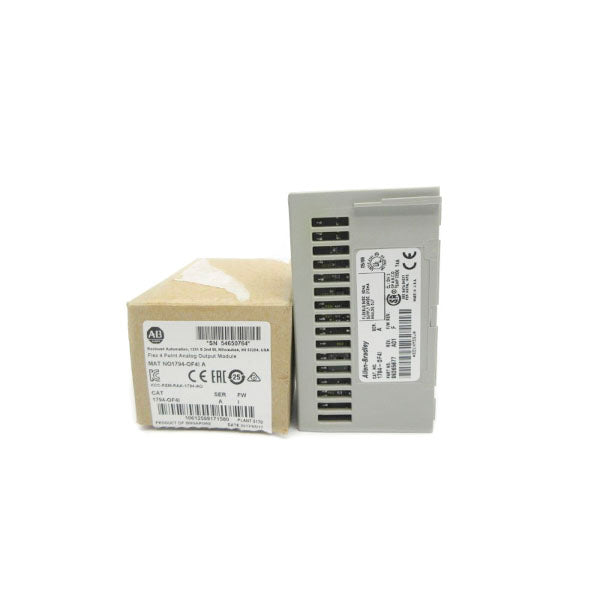 ALLEN BRADLEY 1794-OF4I SER. A F/W I 24VDC REV. A01 NSMP