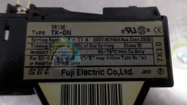 FUJI ELECTRIC TN-ON OVERLOAD RELAY NSMP