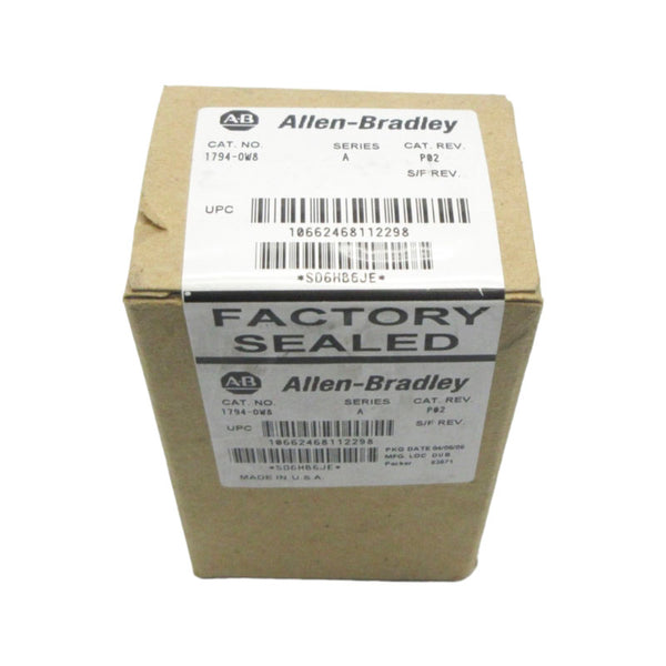 ALLEN BRADLEY 1794-OW8 SER. A DATE: 2006 REV. P02 NSFS