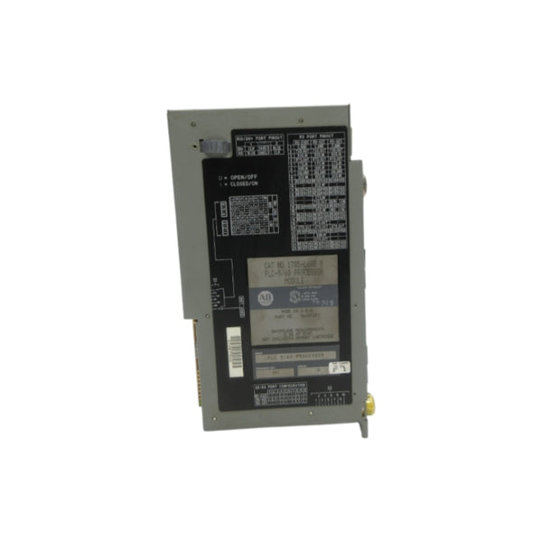 ALLEN BRADLEY 1785-L60B SER. B F/W A01 5VDC 3.3A (NO KEY) UNMP