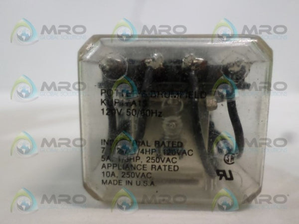 POTTER & BRUMFIELD KUP17A11 RELAY 120V UNMP