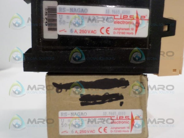 RIESE ELECTRONICS RS-NAGAO SAFETY RELAY 110-127VAC NSMP