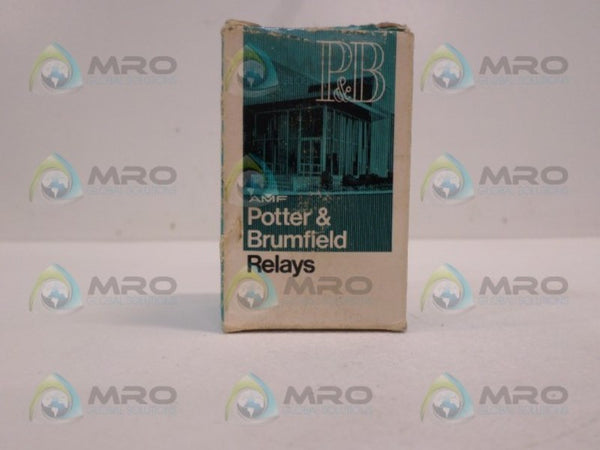 POTTER & BRUMFIELD KCP-11-2500 RELAY 2500 OHMS NSMP