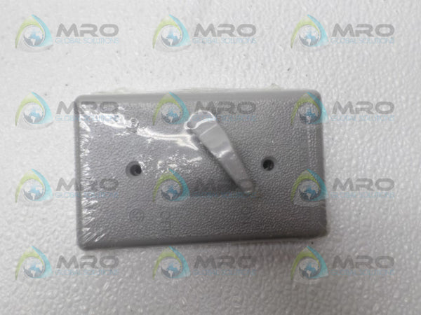 PASS & SEYMOUR CA1GL TOGGLE SWITCH COVER WITH HANDLE NSMP