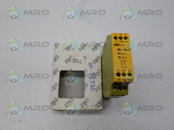 PILZ PNOZX224VAC/DC2S 774303 SAFETY RELAY NSMP