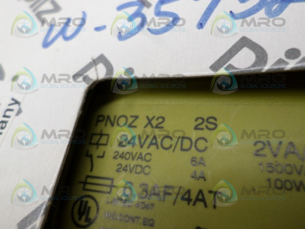 PILZ PNOZX224VAC/DC2S 774303 SAFETY RELAY NSMP
