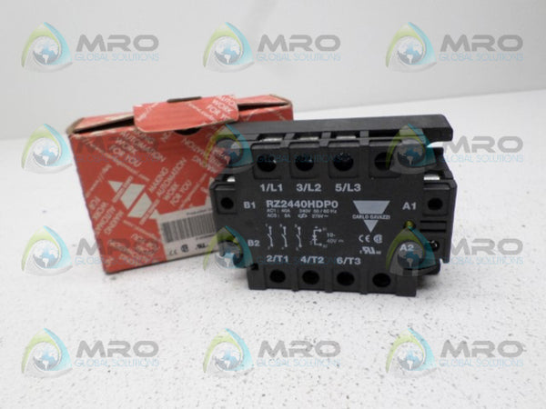CARLOS GAVAZZI RZ2440HDP0 SOLID STATE RELAY 240V NSMP