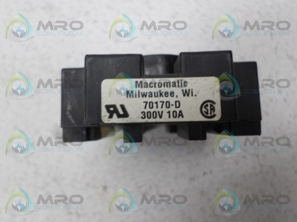 MACROMATIC 70170-D RELAY SOCKET UNMP