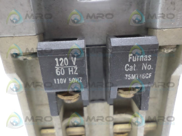 FURNAS 46MT40F CONTROL RELAY 110/120V UNMP