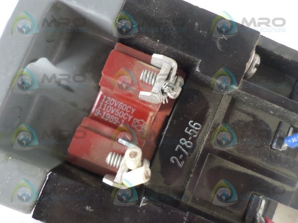 CUTLER HAMMER D23MB RELAY 110/120V UNMP