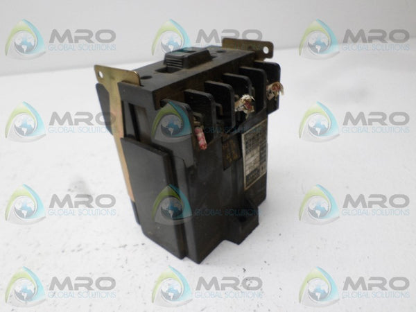SQUARE D 8501-G0-20 CONTROL RELAY 110/120V UNMP
