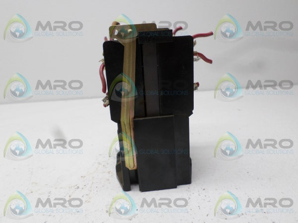 SQUARE D 8501-G0-80 CONTROL RELAY 110/120V UNMP