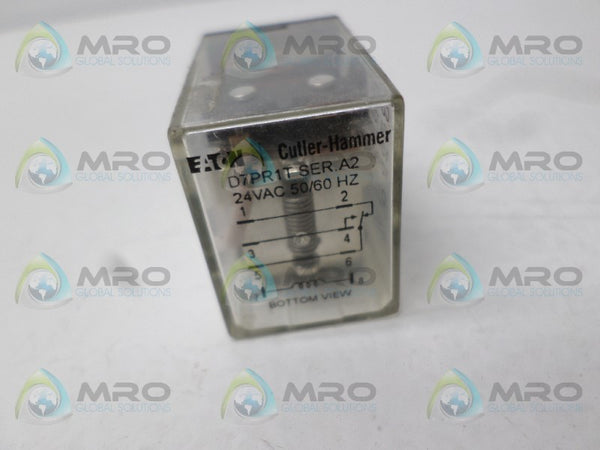 EATON D7PR1T RELAY 24VAC  UNMP