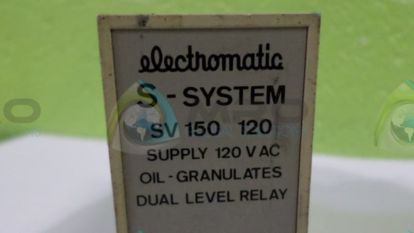 ELECTROMATIC S-SYSTEM DUAL LEVEL RELAY UNMP