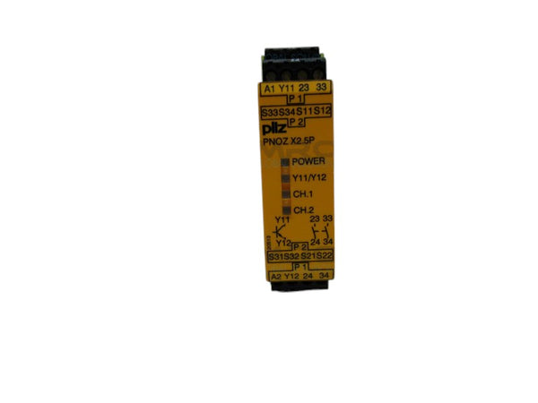 PILZ PNOZX2.5P24VDC2n/o1so 777308 SAFETY RELAY  NSNP