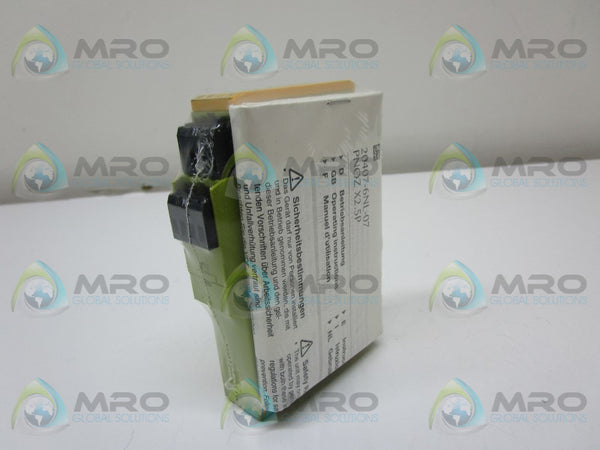 PILZ PNOZX2.5P24VDC2n/o1so 777308 SAFETY RELAY 24VDC  NSMP