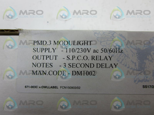 SYNATEL PMD.3 SAFETY RELAY MODULE  NSFS