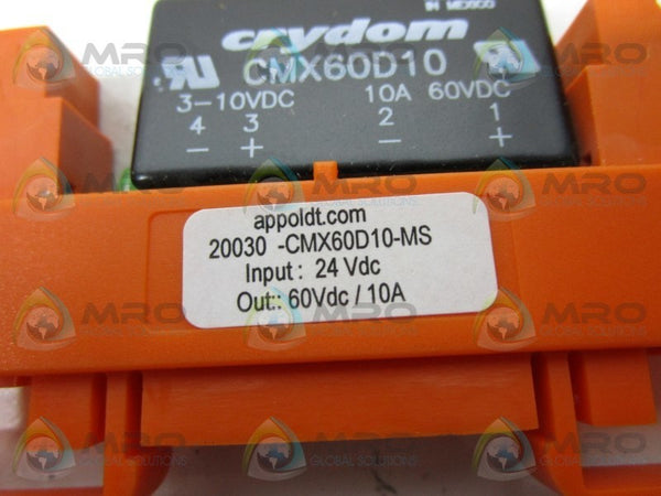 CRYDOM 20030-CMX60D10-MS RELAY ON BASE  NSNP