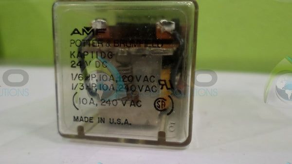 POTTER & BRUMFIELD KAP11DG RELAY 24VDC NSNP