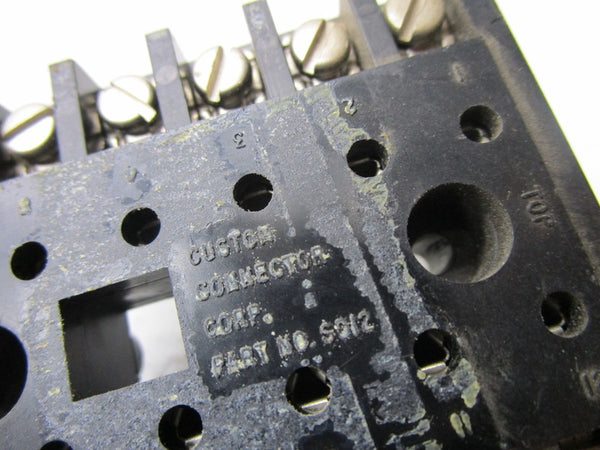 CUSTOM CONNECTOR SD12 RELAY SOCKET UNMP