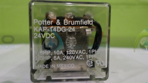 POTTER & BRUMFIELD KAP-14DG-24 RELAY 24VDC NSNP