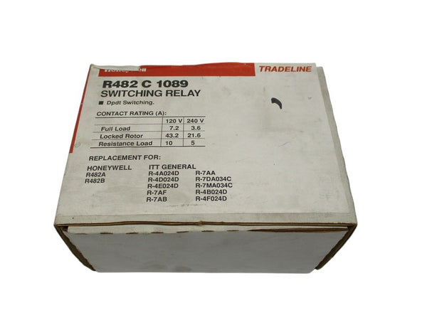 HONEYWELL R482C1089 SWITCHING RELAY 120/240V NSMP
