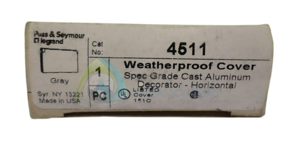 PASS & SEYMOUR 4511 WEATHERPROOF COVER NSMP