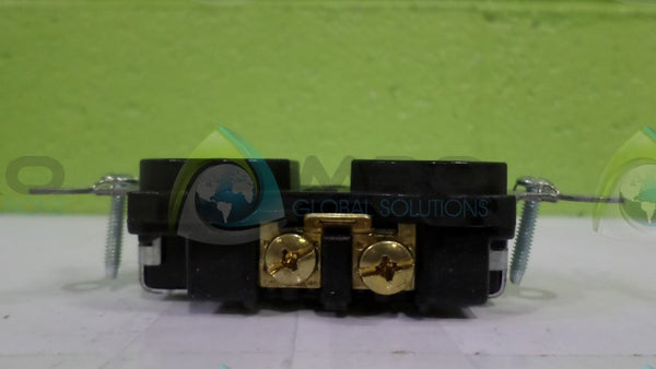 PASS & SEYMOUR 5252-BK BLACK DUPLEX RECEPTACLE NSMP