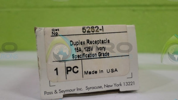 PASS & SEYMOUR 5262-I DUPLEX RECEPTACLE NSMP