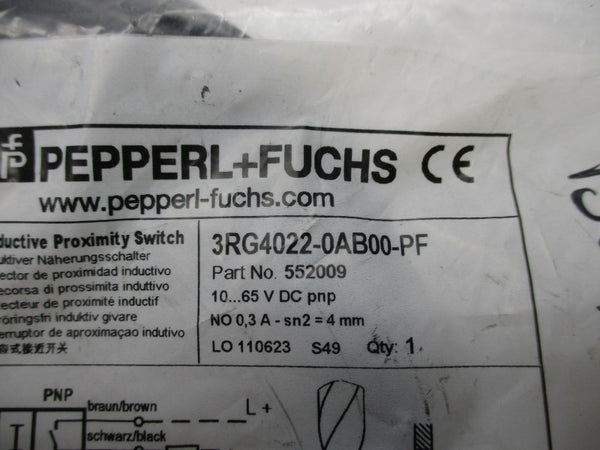 PEPPERL+FUCHS 3RG4022-0AB00-PF 552009 NSMP