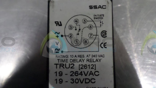 SSAC TRU22612 TIME DELAY RELAY UNMP