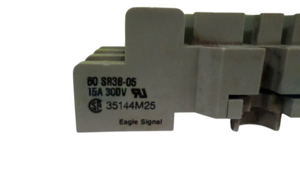 EAGLE SIGNAL SR3B-05 RELAY SOCKET UNMP
