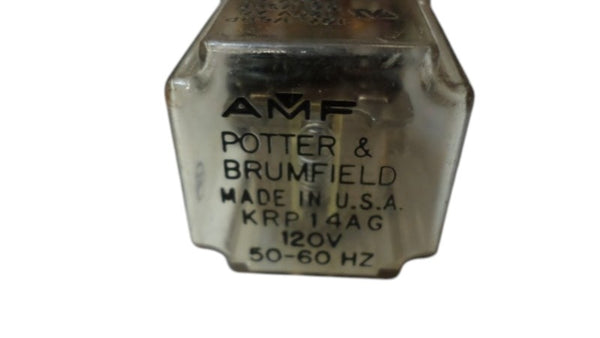POTTER & BRUMFIELD KRP-14AG-120 RELAY 120V UNMP