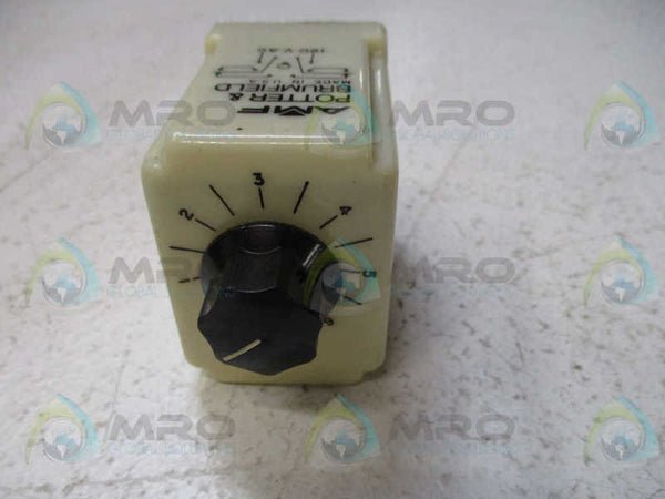 POTTER & BRUMFIELD CHB-38-70023 TIME DELAY RELAY 120VAC  UNMP