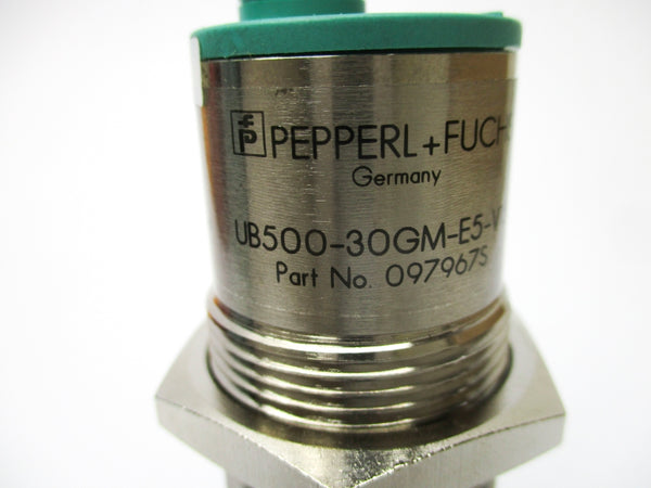 PEPPERL+FUCHS UB500-30GM-E5-V15 097967S 10-30VDC NSNP