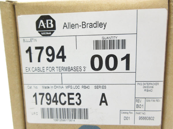 ALLEN BRADLEY 1794-CE3 SER. A REV. B01 NSMP