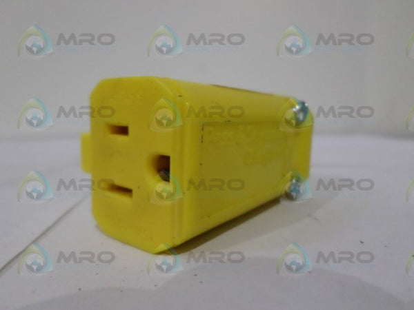 PASS & SEYMOUR PS5969-YCC20 STRAIG PLUG NSNP
