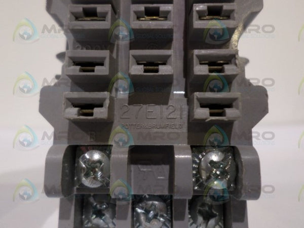 POTTER & BRUMFIELD 27E121 RELAY SOCKET  NSNP