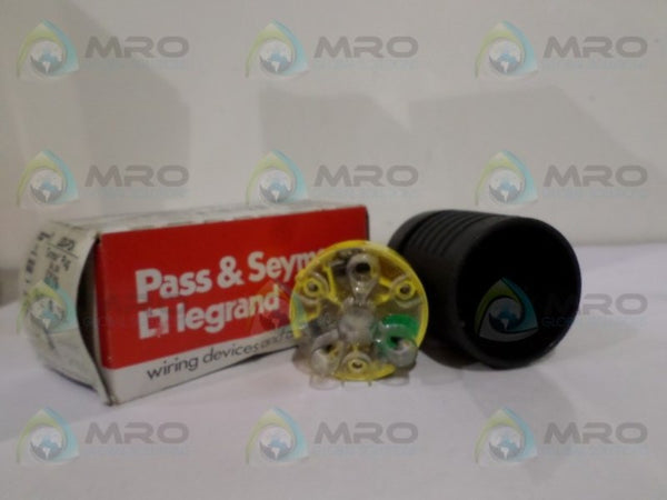 PASS & SEYMOUR L630-PCN TURNLOK PLUG 30A 250V NSMP