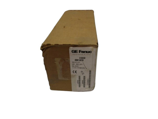 GE FANUC IC660BBR101M GENIUS NO RELAY BLOCK NSFS
