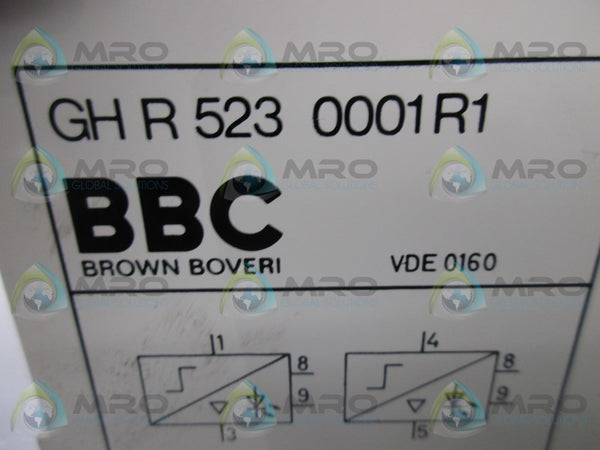 BBC GHR523-001R1 RELAY MODULE  NSNP