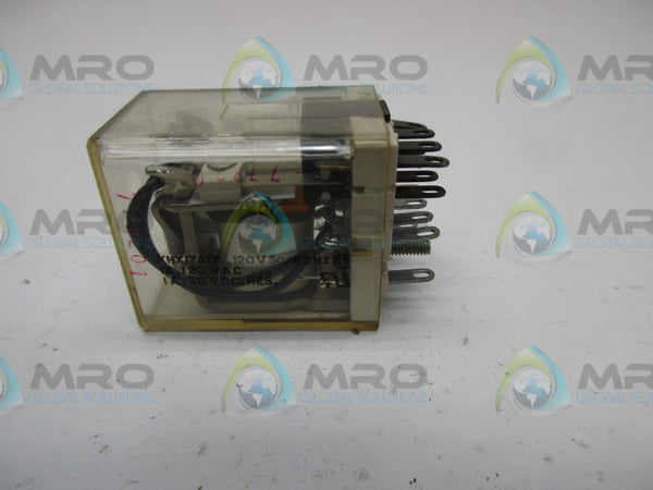 POTTER & BRUMFIELD KHX17A17-120 RELAY 120V  UNMP