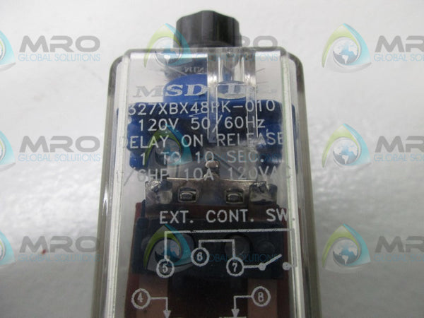 MSD 327XBX48PK-010 TIME DELAY RELAY  NSMP